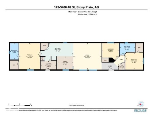 Floor plan - 143 48 3400 Street W, Stony Plain, AB 