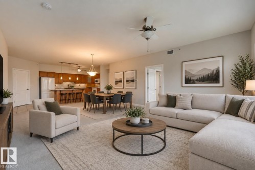 This image has been virtually staged - #416 1406 Hodgson Wy Nw, Edmonton, AB 
