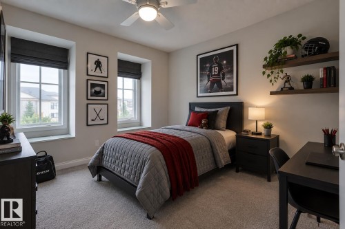 This image has been virtually staged - #416 1406 Hodgson Wy Nw, Edmonton, AB 
