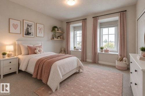 This image has been virtually staged - #416 1406 Hodgson Wy Nw, Edmonton, AB 