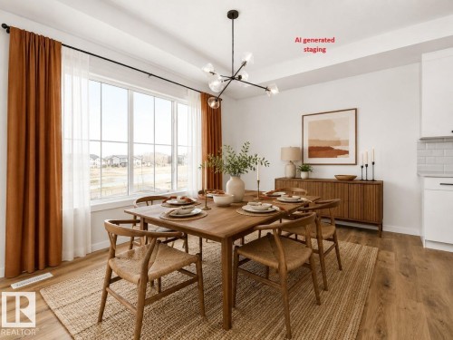 2431 Egret Loop Nw, Edmonton, AB - Indoor Photo Showing Dining Room
