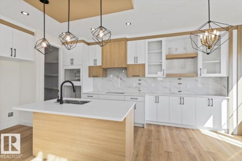 141 Elliott Wynd, Fort Saskatchewan, AB - Indoor Photo Showing Kitchen