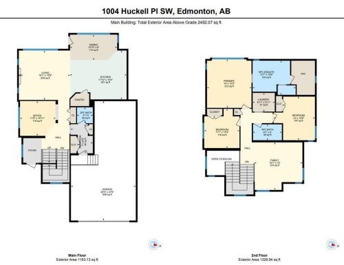 Floor plan - 1004 Huckell Pl Sw, Edmonton, AB - Other