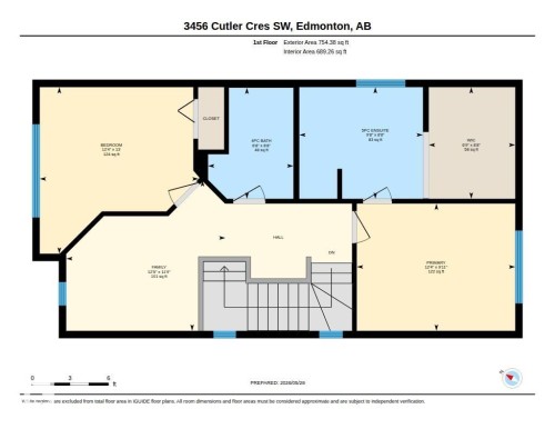 Floor plan - 3456 Cutler Crescent, Edmonton, AB - Other