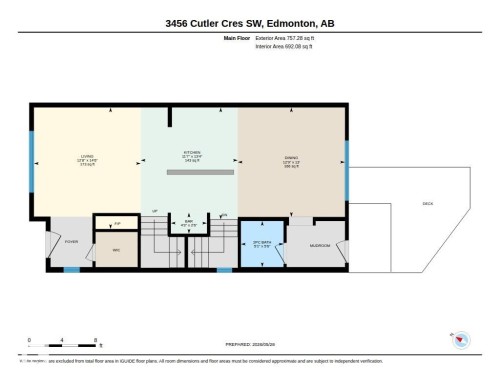 Floor plan - 3456 Cutler Crescent, Edmonton, AB - Other