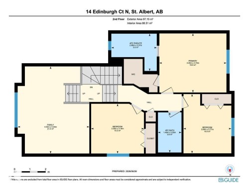 Floor plan - 14 Edinburgh Crt N, St. Albert, AB 