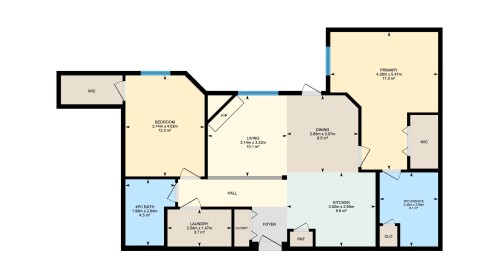 Floor plan - 404 12111 51 Avenue, Edmonton, AB 