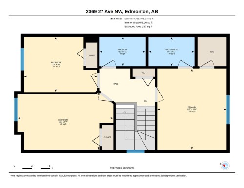 Floor plan - 2369 27 Avenue, Edmonton, AB 