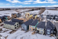 New construction properties with asphalt shingle roofing - 