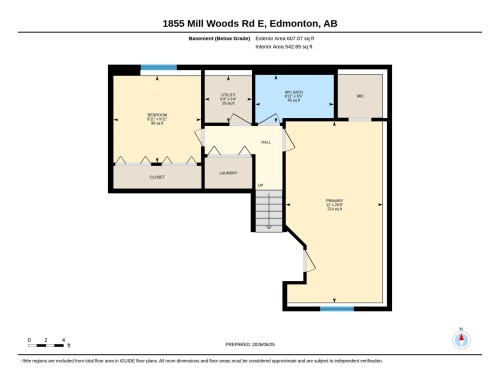 Floor plan - 1855 Mill Woods Rd E Nw, Edmonton, AB 