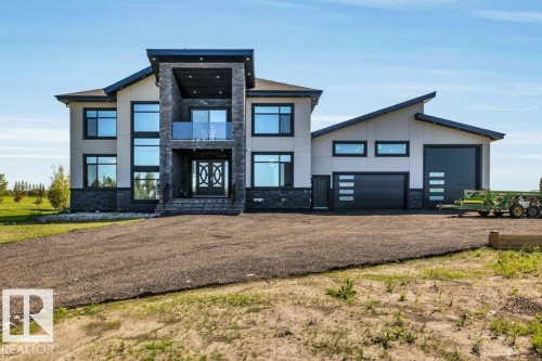 #50 50532 Range Road 234, Rural Leduc County, AB - Outdoor With Balcony With Facade