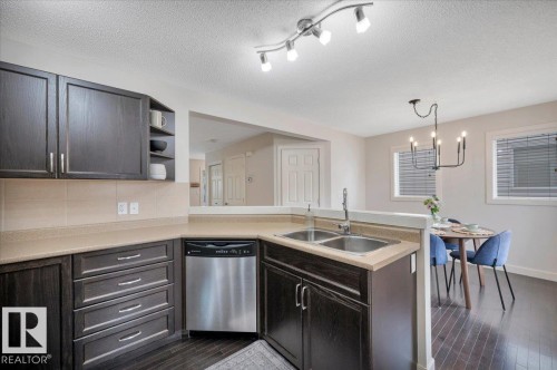 4865 Terwillegar Common, Edmonton, AB - Indoor Photo Showing Kitchen With Double Sink