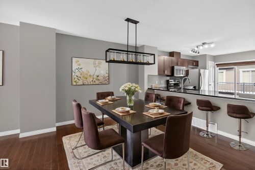 11 1140 Chappelle Boulevard, Edmonton, AB - Indoor Photo Showing Dining Room