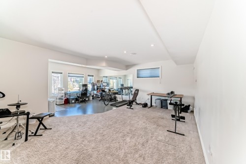 3230 Whitelaw Drive Nw, Edmonton, AB - Indoor Photo Showing Gym Room