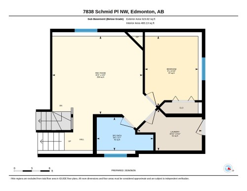 Floor plan - 7838 Schmid Place Nw, Edmonton, AB 