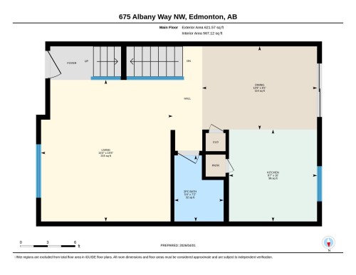 Floor plan - 35 675 Albany Way, Edmonton, AB 