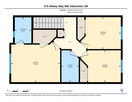 Floor plan - 35 675 Albany Way, Edmonton, AB 