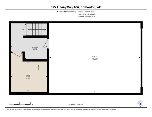 Floor plan - 35 675 Albany Way, Edmonton, AB 
