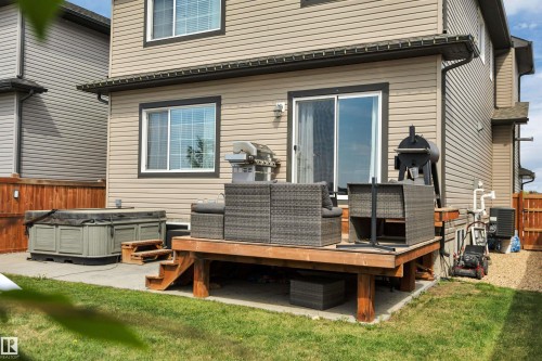 548 Reynalds Wynd, Leduc, AB - Outdoor With Deck Patio Veranda With Exterior