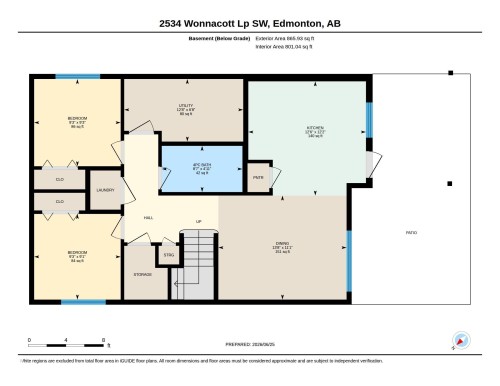 Floor plan - 2534 Wonnacott Loop, Edmonton, AB 