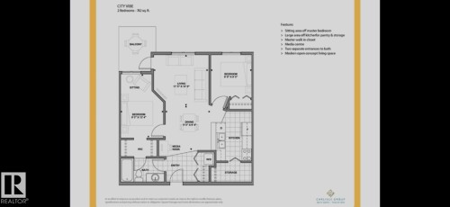 Floor plan - #206 12045 22 Av Sw, Edmonton, AB - Other