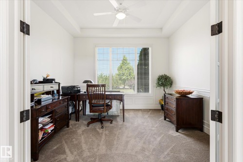 3 Blackhawk Drive, Rural Parkland County, AB - Indoor Photo Showing Office