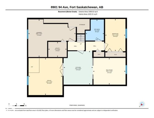 Floor plan - 8901 94 Avenue, Fort Saskatchewan, AB 