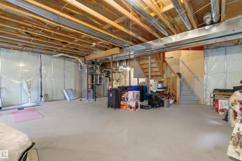 7307 Singer Way, Edmonton, AB - Indoor Photo Showing Basement