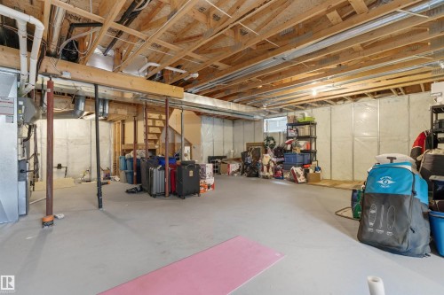 7307 Singer Way, Edmonton, AB - Indoor Photo Showing Basement