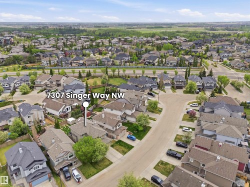 7307 Singer Way, Edmonton, AB - Outdoor With View