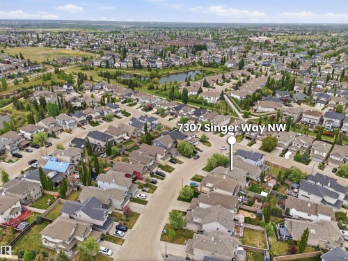 7307 Singer Way, Edmonton, AB - Outdoor With View