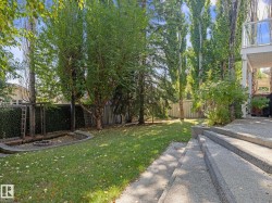 View of fenced backyard - 