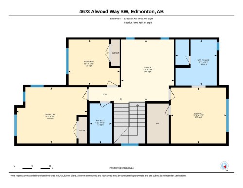 Floor plan - 4673 Alwood Way, Edmonton, AB 