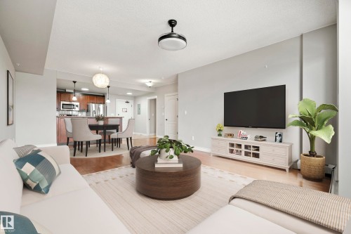 #612 33 Fifth Av, Spruce Grove, AB - Indoor Photo Showing Living Room
