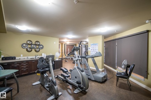#612 33 Fifth Av, Spruce Grove, AB - Indoor Photo Showing Gym Room