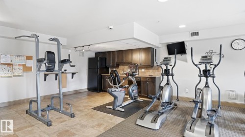 138 1406 Hodgson Way, Edmonton, AB - Indoor Photo Showing Gym Room