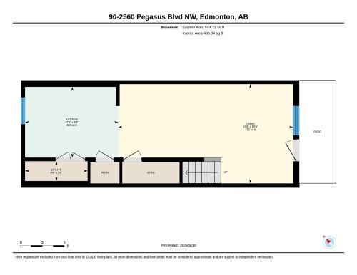 Floor plan - #90 2560 Pegasus Bv Nw, Edmonton, AB - Other