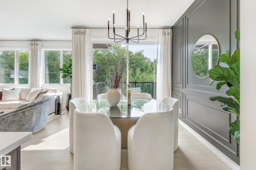 17423 7 Street, Edmonton, AB - Indoor Photo Showing Dining Room