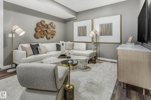 17423 7 Street, Edmonton, AB - Indoor Photo Showing Living Room