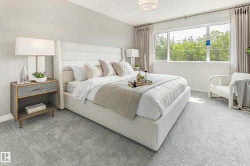 17423 7 Street, Edmonton, AB - Indoor Photo Showing Bedroom