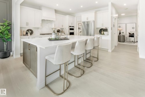 17423 7 Street, Edmonton, AB - Indoor Photo Showing Kitchen With Upgraded Kitchen