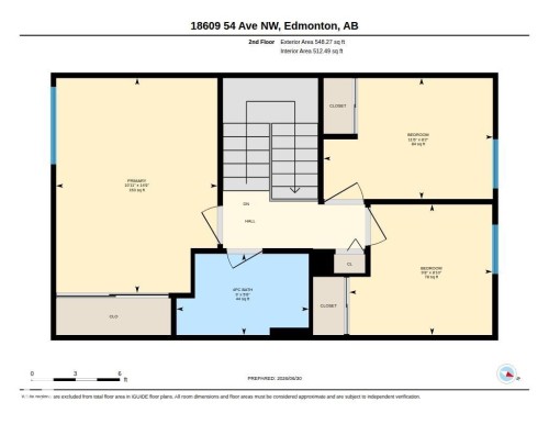 Floor plan - 18609 54 Avenue, Edmonton, AB 