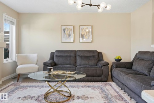 2049 Tanner Wynd Nw, Edmonton, AB - Indoor Photo Showing Living Room