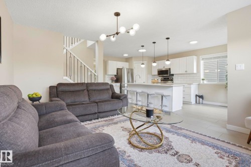 2049 Tanner Wynd Nw, Edmonton, AB - Indoor Photo Showing Living Room