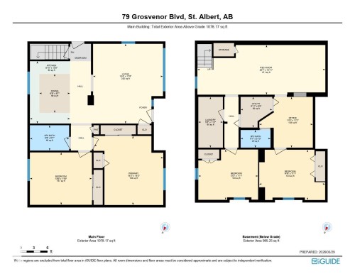 Floor plan - 79 Grosvenor Boulevard, St. Albert, AB 