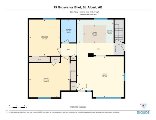 Floor plan - 79 Grosvenor Boulevard, St. Albert, AB 