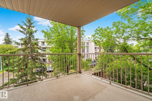 #318 17109 67 Av Nw, Edmonton, AB - Outdoor With Balcony With Exterior