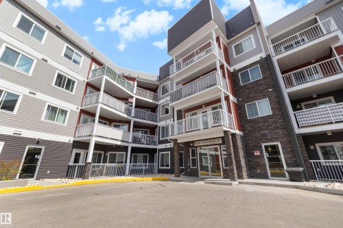 437 1818 Rutherford Road, Edmonton, AB - Outdoor With Balcony With Facade