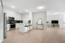 437 1818 Rutherford Road, Edmonton, AB  - Indoor Photo Showing Kitchen With Stainless Steel Kitchen 