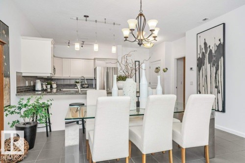 #302 160 Magrath Rd Nw, Edmonton, AB - Indoor Photo Showing Dining Room